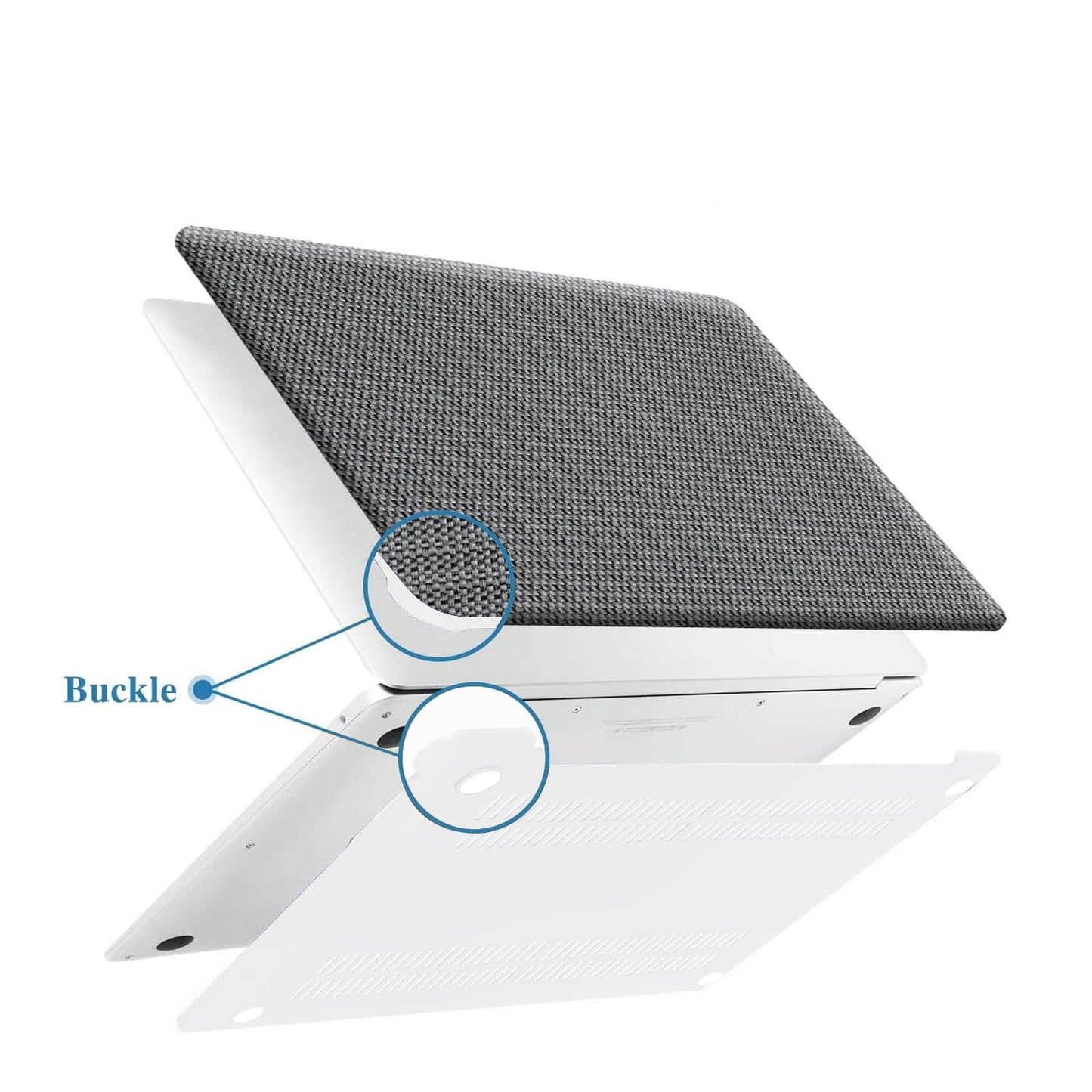 MacBook Air 15-inch (M2-M5) Case - Woven Fabric Finish