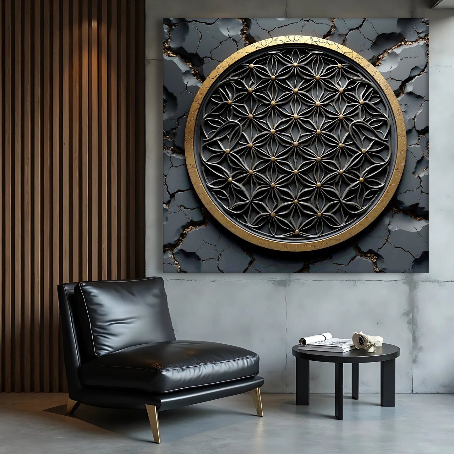 The Flower of Life Form III Wall Art