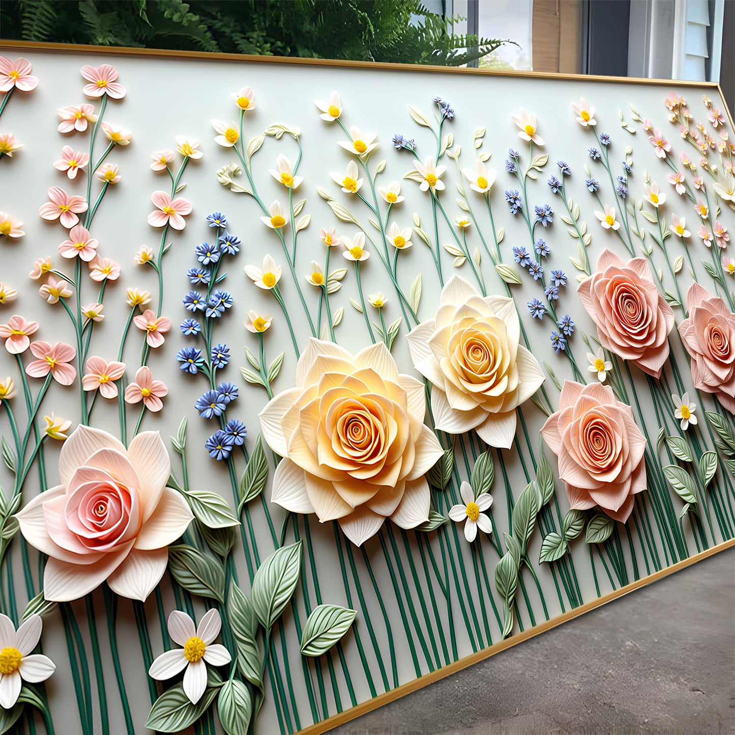 Blooming Rhapsody Form Wall Art