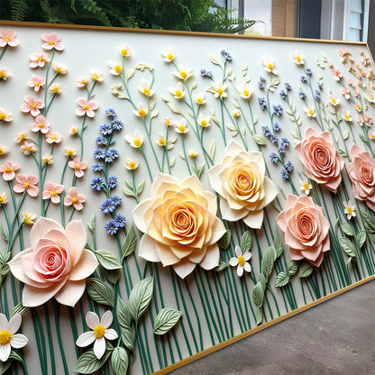 Blooming Rhapsody Form Wall Art