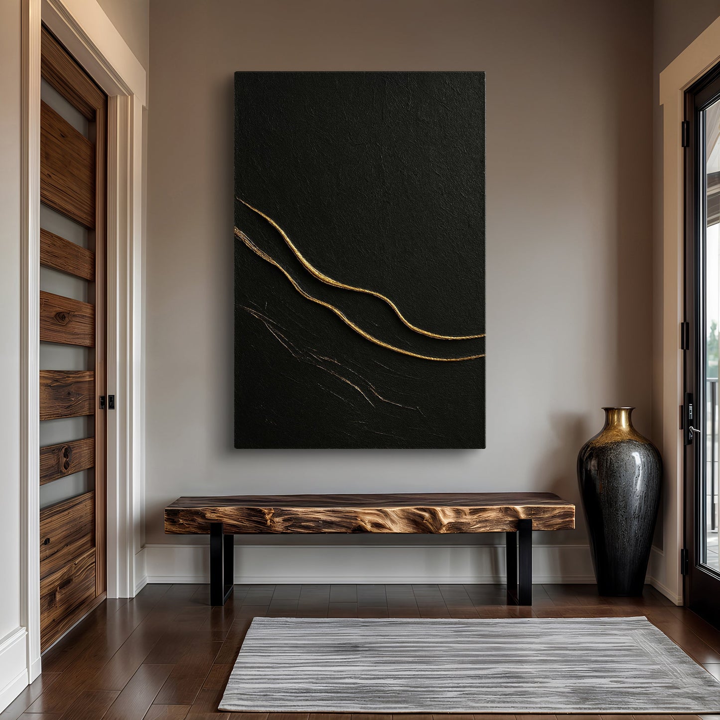 Modern Sculpted Calm Form VIII Wall Art