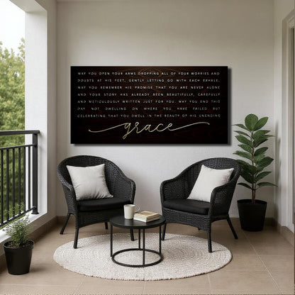 Endless Grace IV Scripture Wall Art