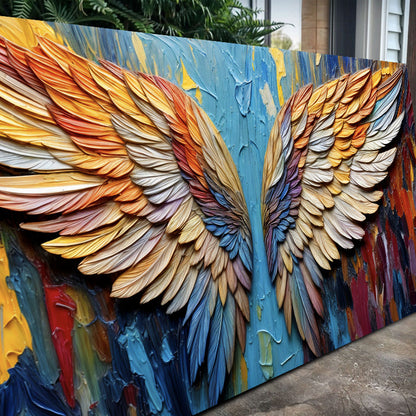 Uplifted Wings Composition Wall Art