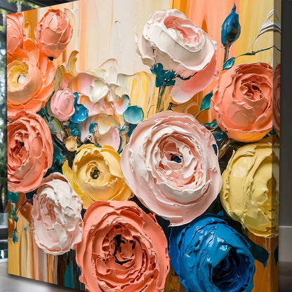 Floral Bouquet Composition Wall Art