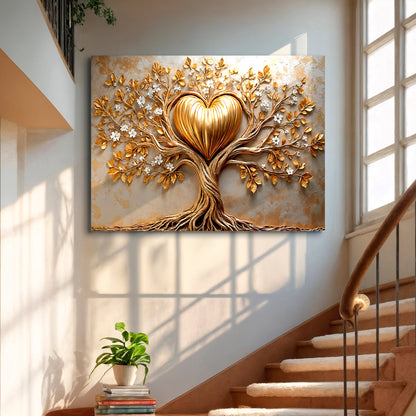 Radiant Heart Tree Wall Art