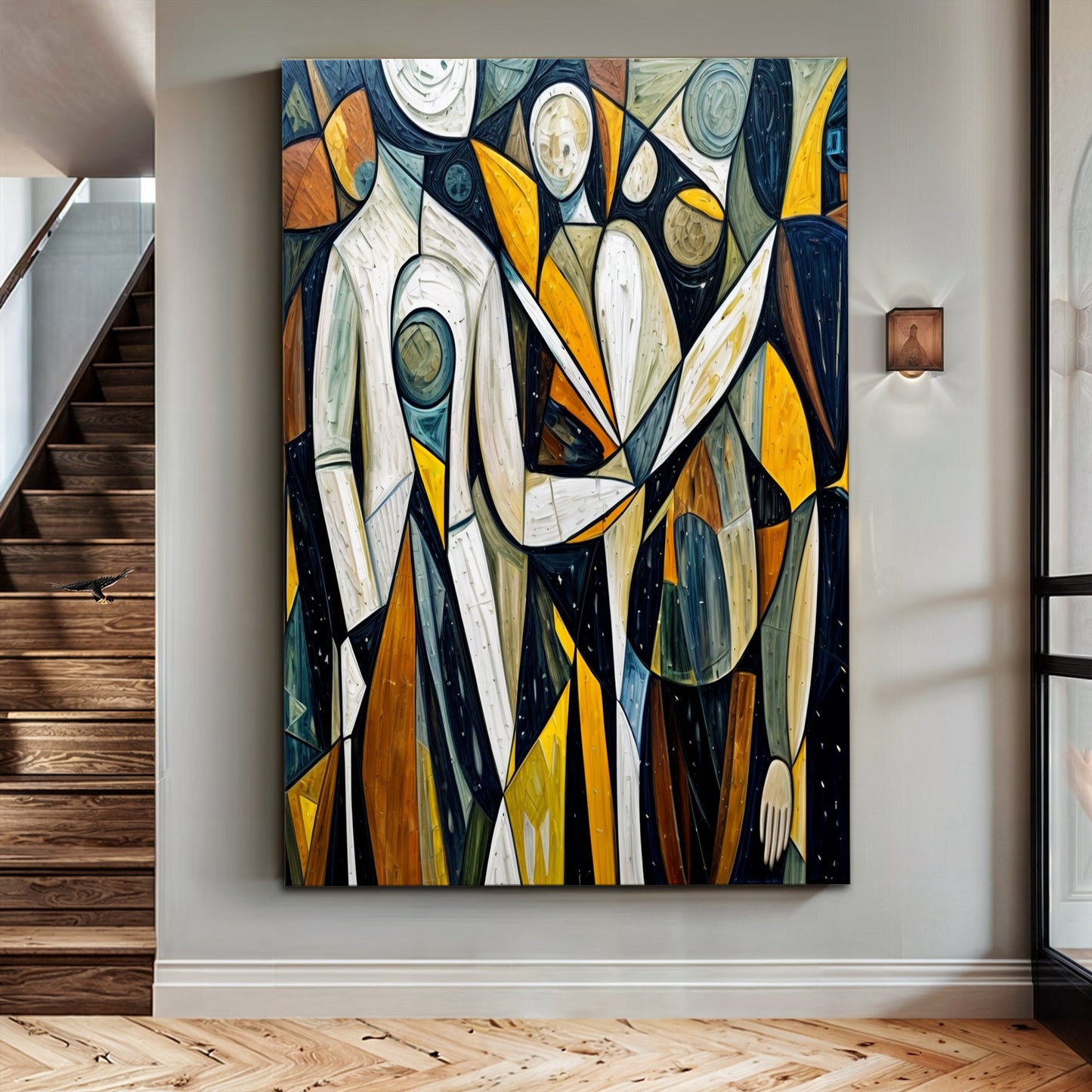 Echoes of Human Touch Wall Art