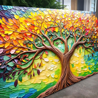Symbolic Tree Form Wall Art