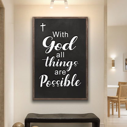 Nothing Impossible with God — Faith Sign V