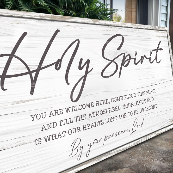 Holy Spirit Invitation Sign III