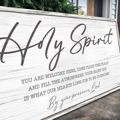 Holy Spirit Invitation Sign III