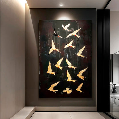 Soaring Swallow Composition Wall Art