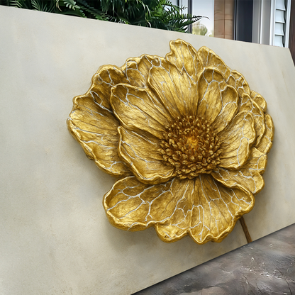 Aureate Dandelion Minimalist VI Art Wall