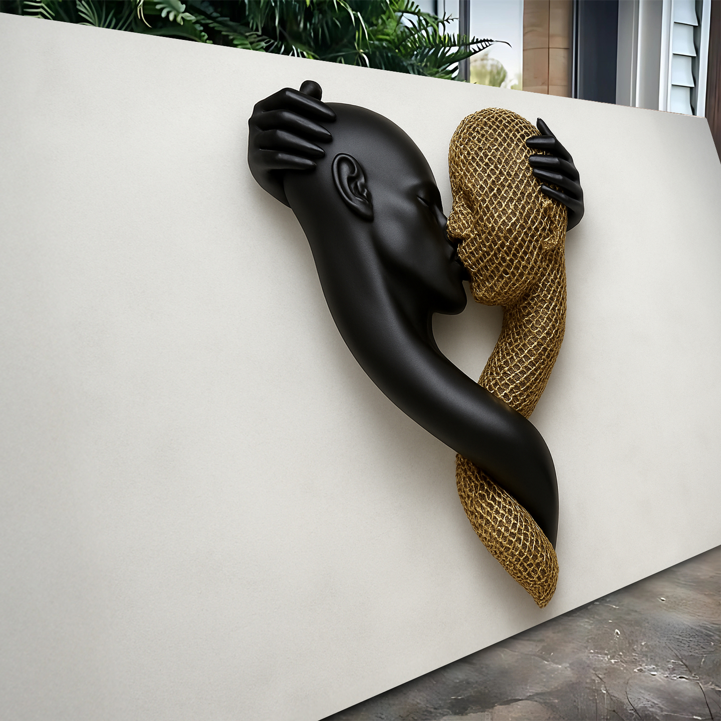 The Lovers in Form IV Wall Art