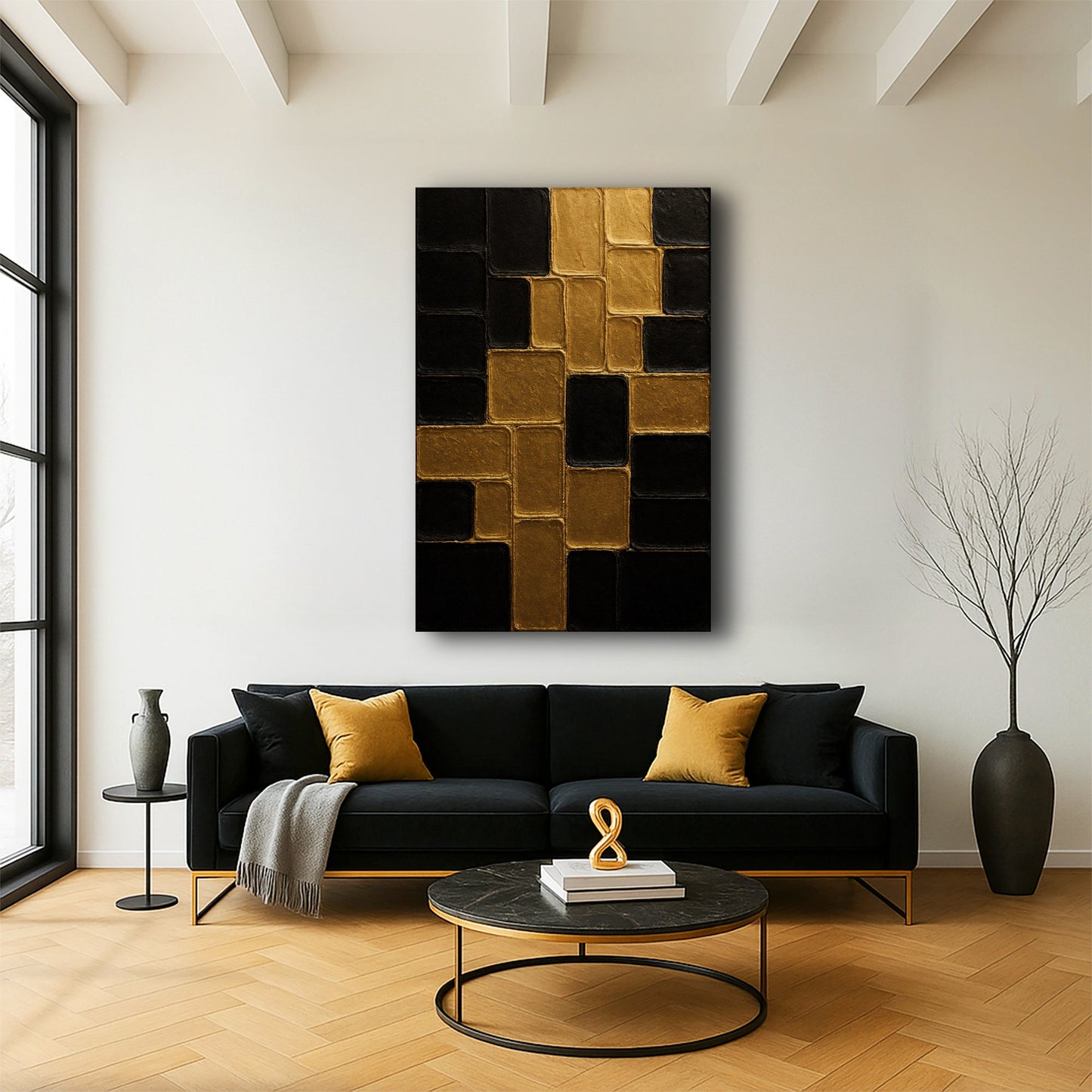 Black‑Gold Fusion Art II
