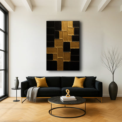 Black‑Gold Fusion Art II