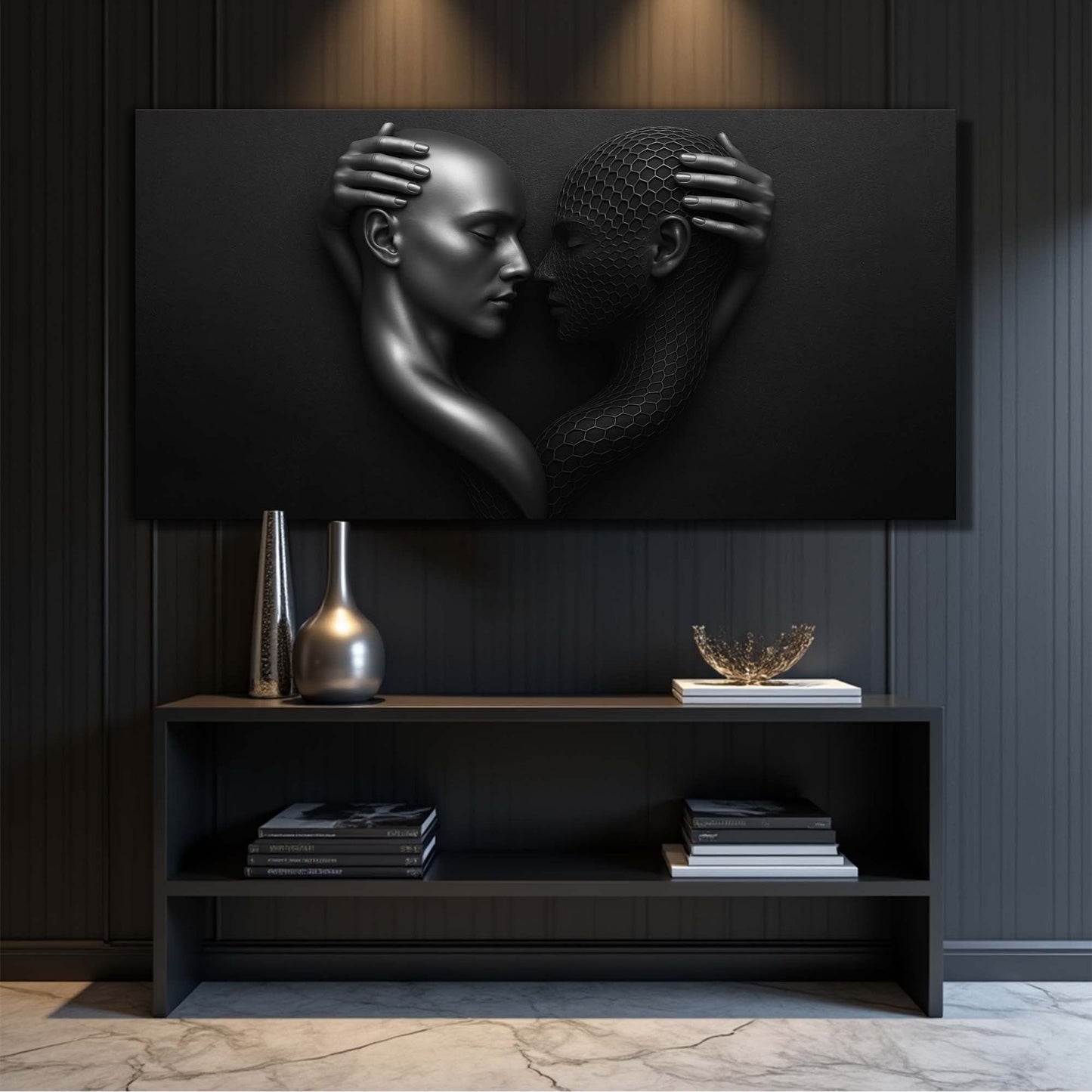 Contours of Devotion III Wall Art