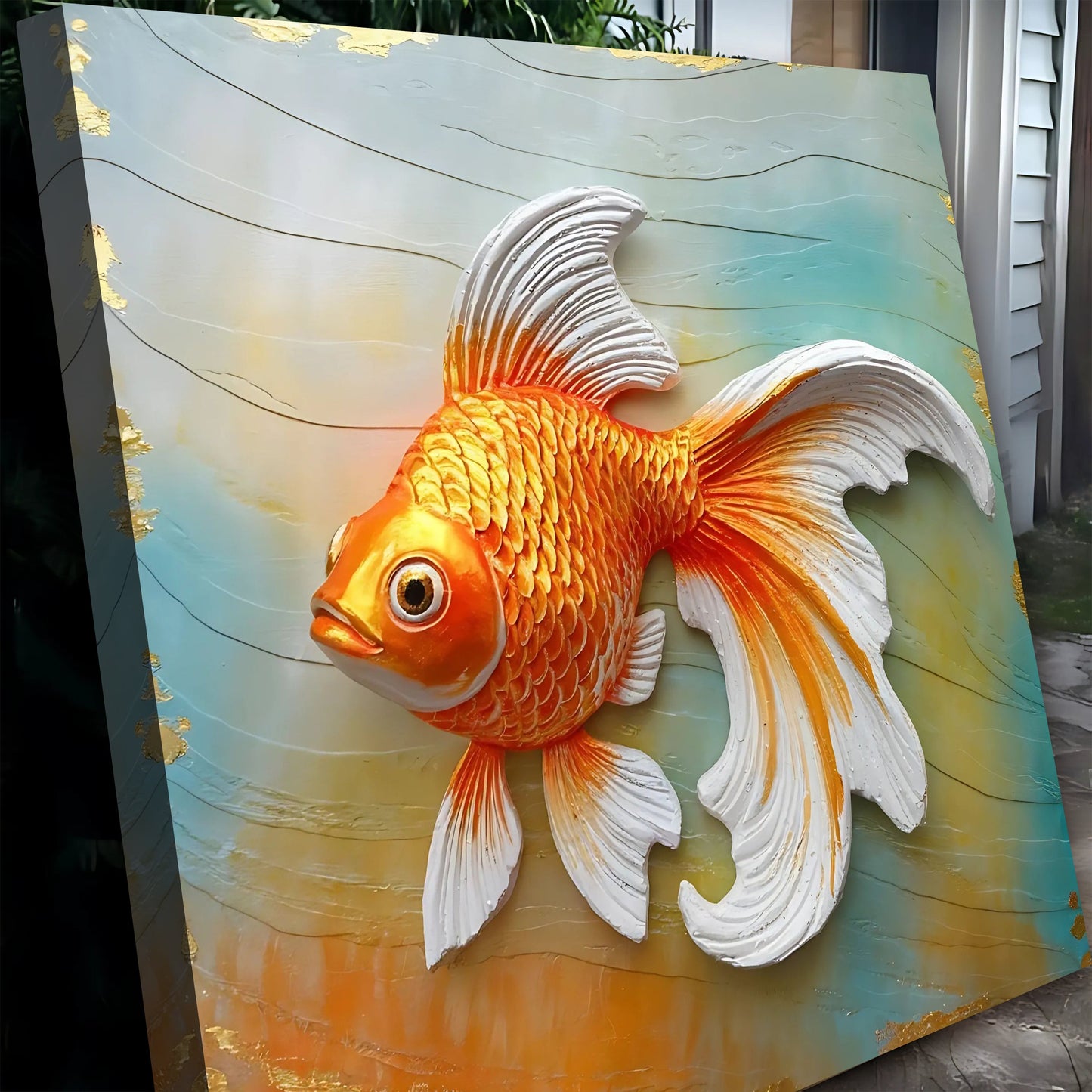 3D Aquatic Motion Study Wall Art