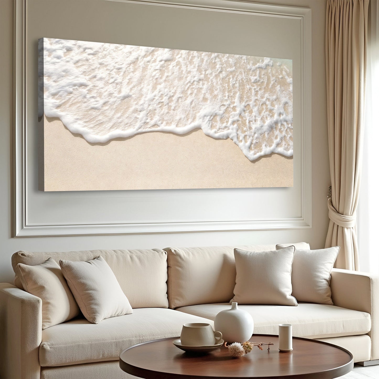Coastal Drift Motif II Wall Art