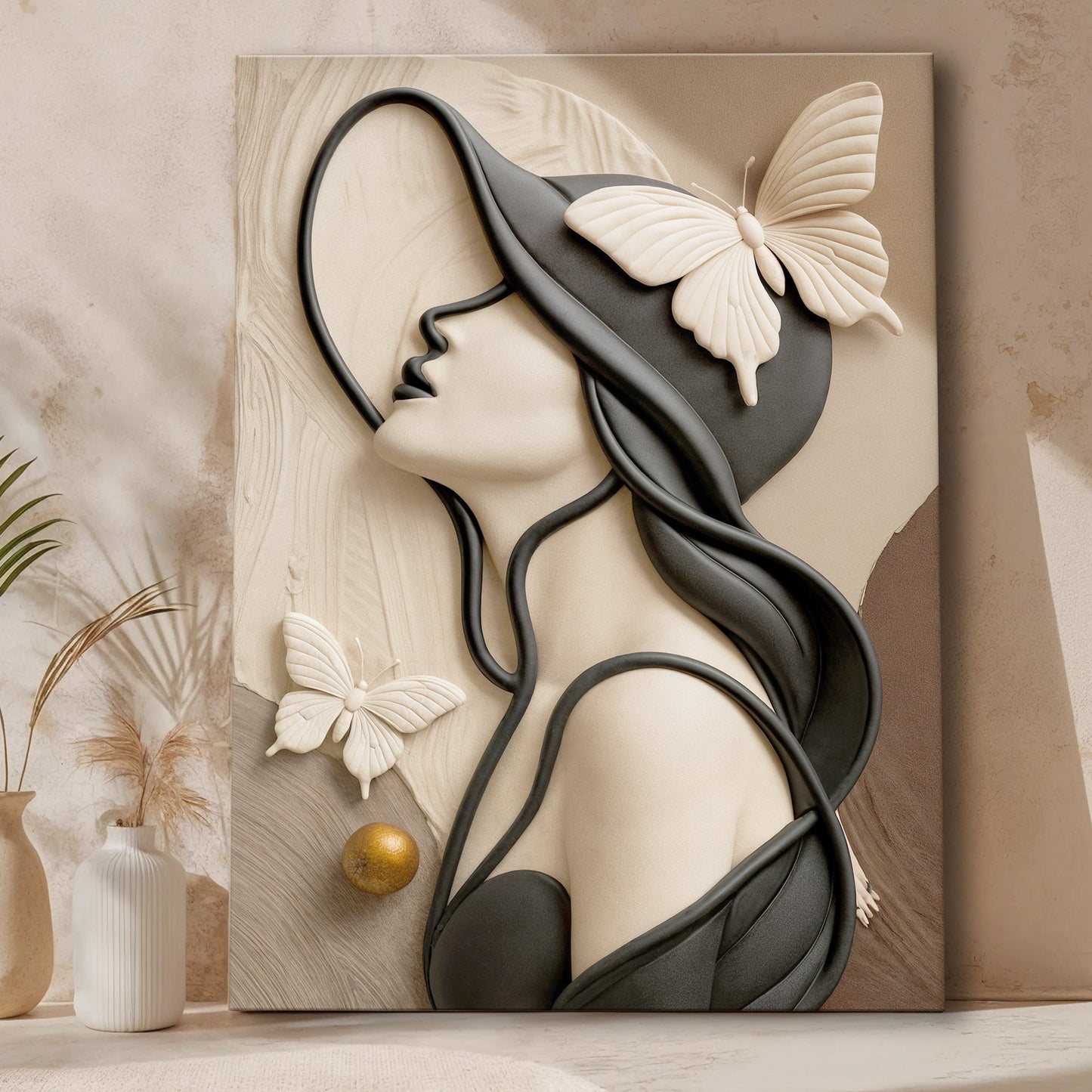 Woman of Gentle Lines Wall Art