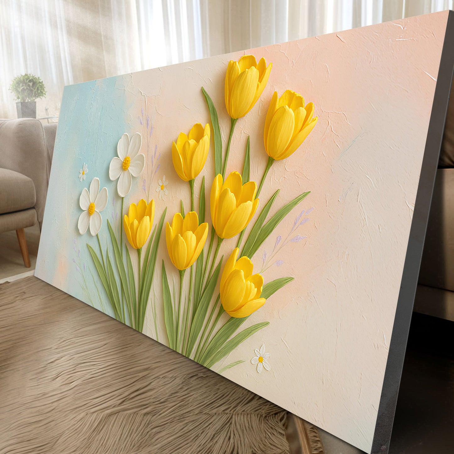 A Quiet Symphony of Flowers II Wall Art