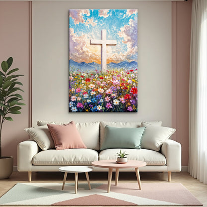 Sacred Floral Devotion II Wall Art