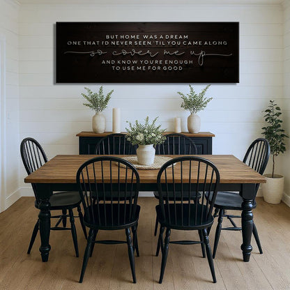 A Dream Called Home Wall Sign