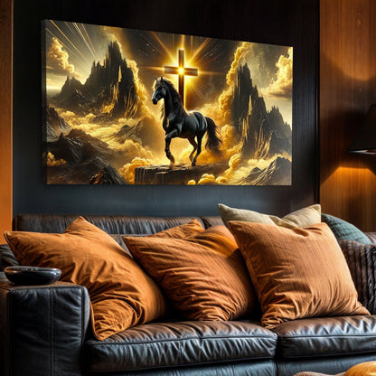 Sculpted Faith Horse Artwork