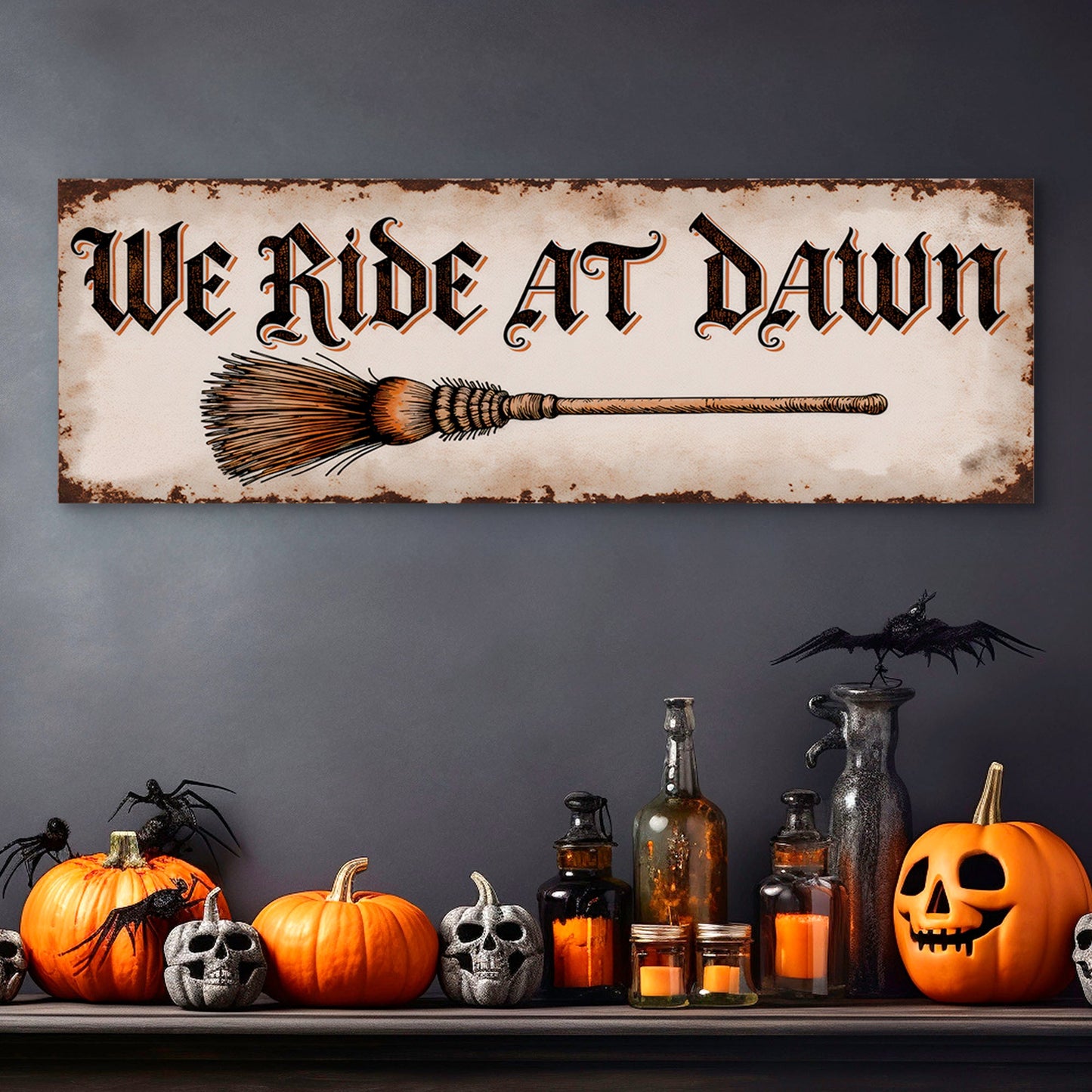 Dawn Riders — Halloween Wall Art