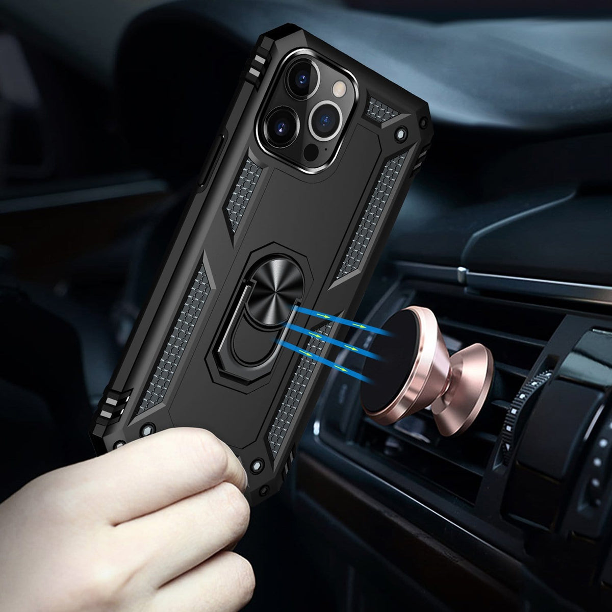 Raider Series Kickstand Case with Belt Clip - iPhone 13 Pro Max