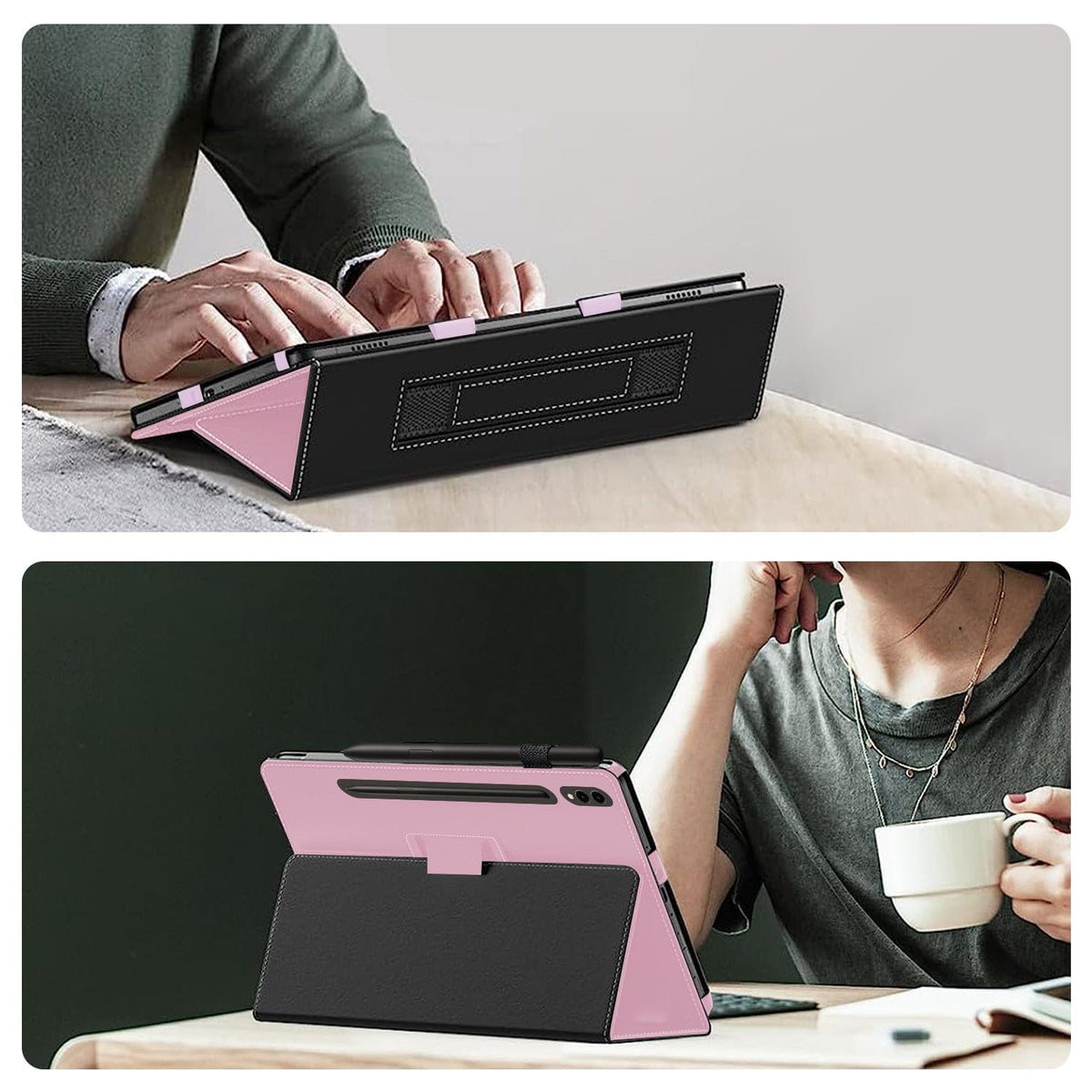 Indy Series Bi-Fold Folio Case - Samsung Galaxy Tab S10 Ultra and Tab S9 Ultra