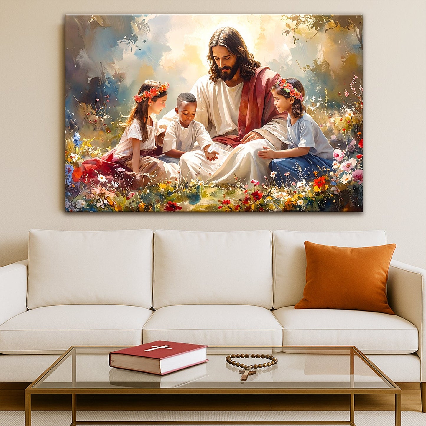 Jesus’ Blessing Over Children IX Wall Art