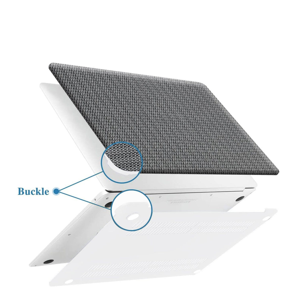 MacBook Air 13.6-inch (M2-M5) Case - Woven Fabric Finish