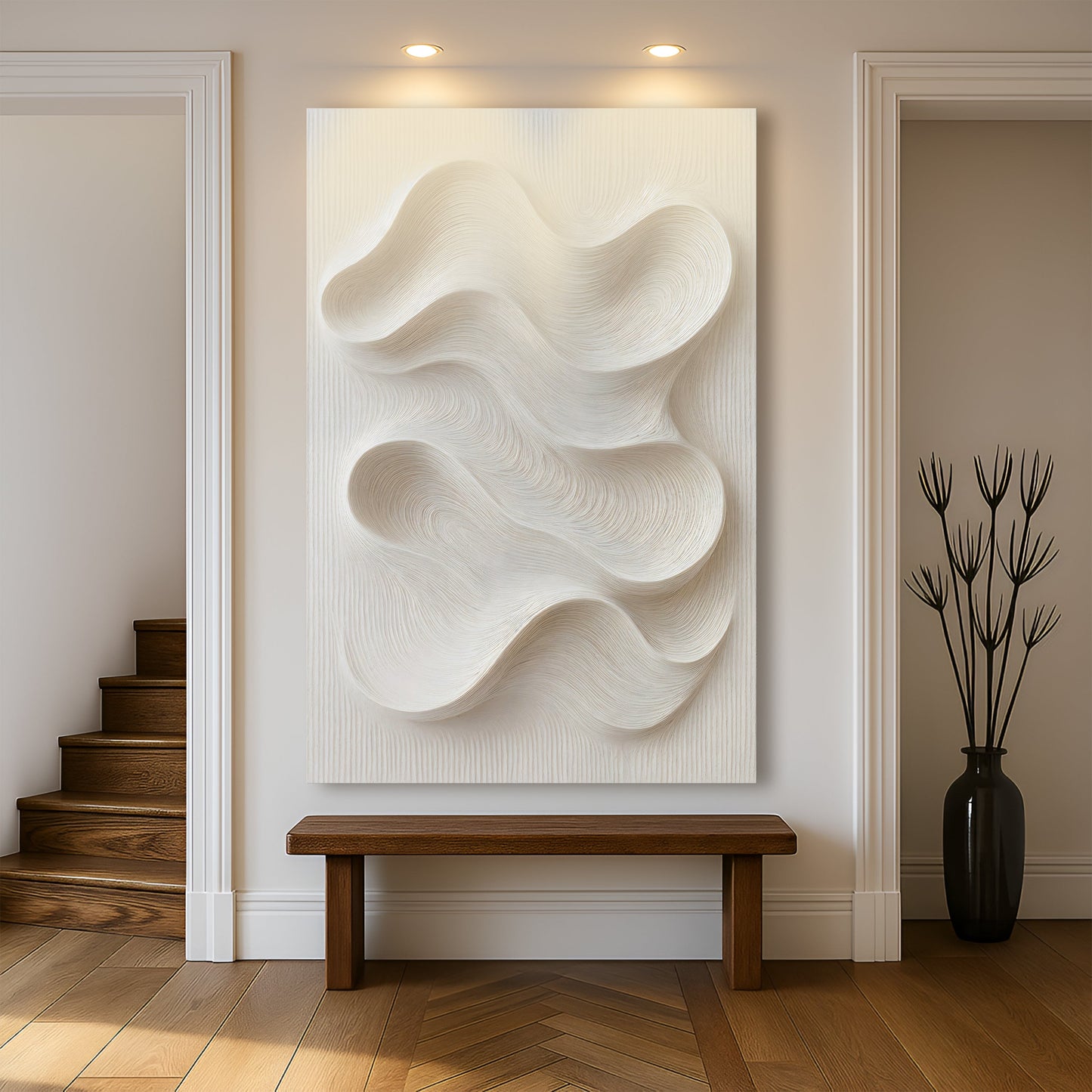 Minimalist Tide Composition Wall Art