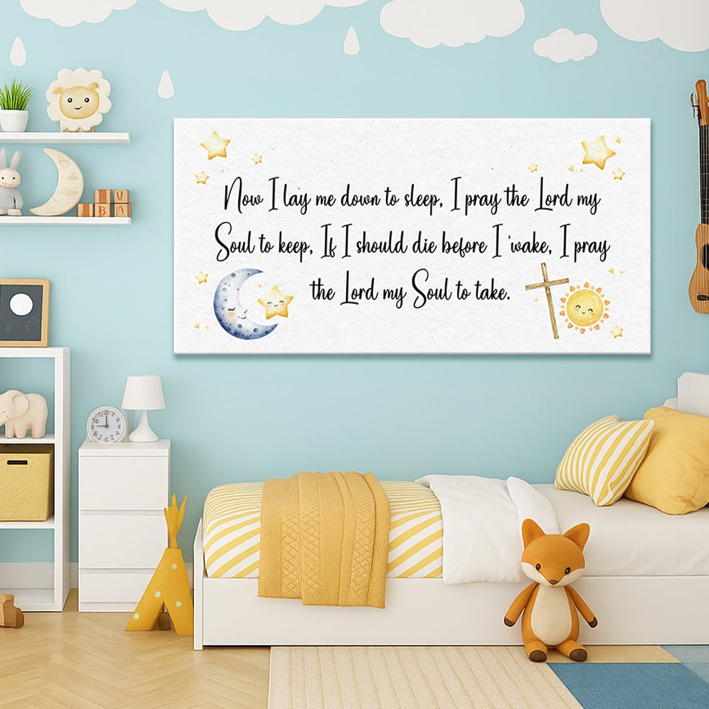 In Quiet Hands I Sleep Faith Sign