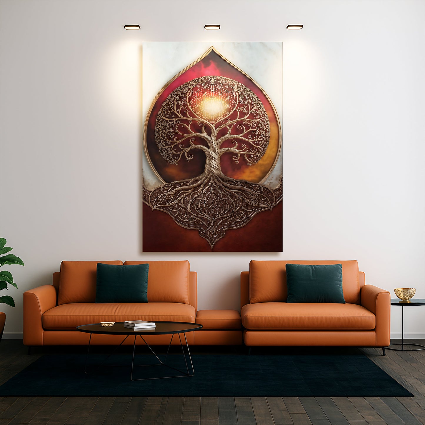 Geometric Roots of Creation Wall Art