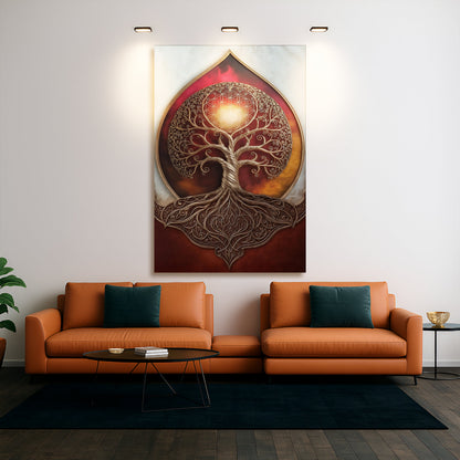 Geometric Roots of Creation Wall Art