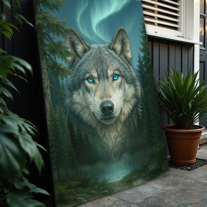 Symphony of the North Wolf Art