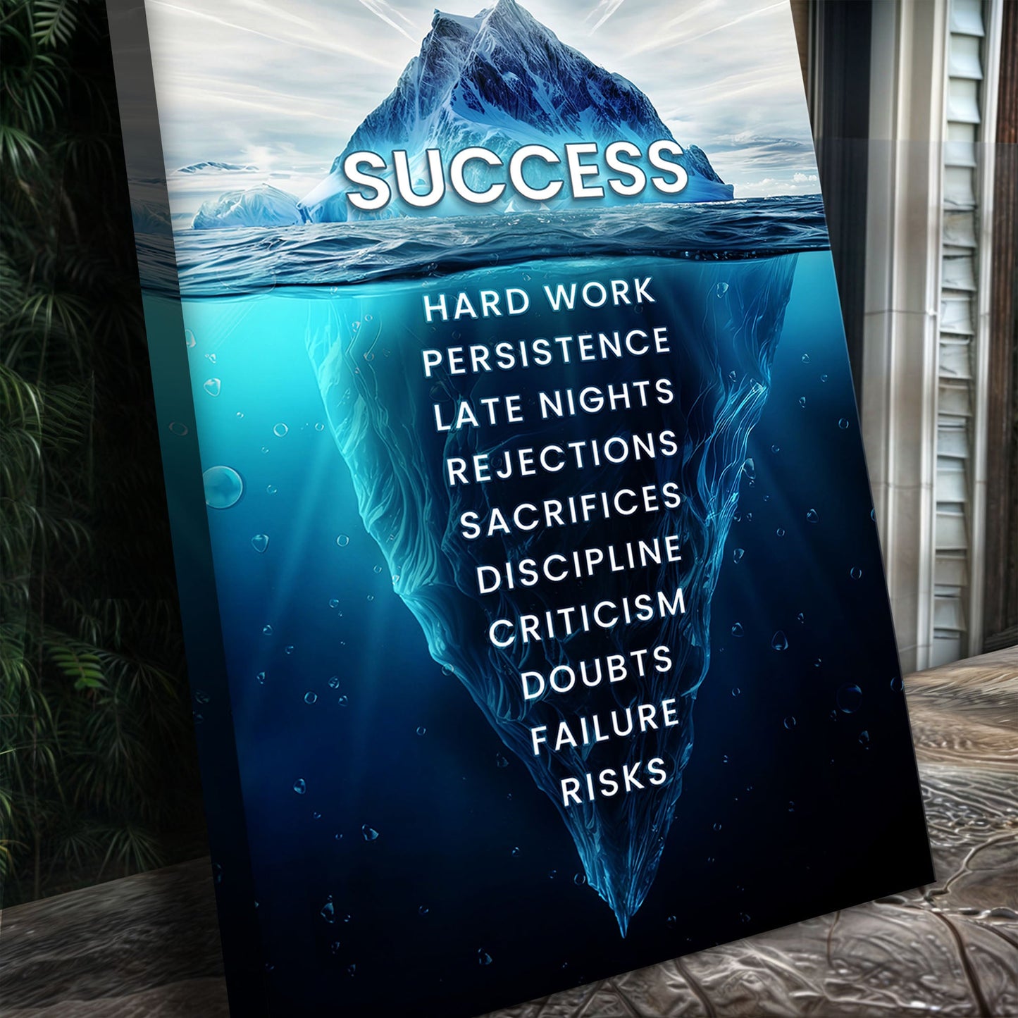 Success Affirmation Wall Sign
