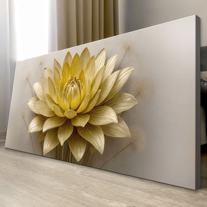 Gilded Petal Composition III Wall Art