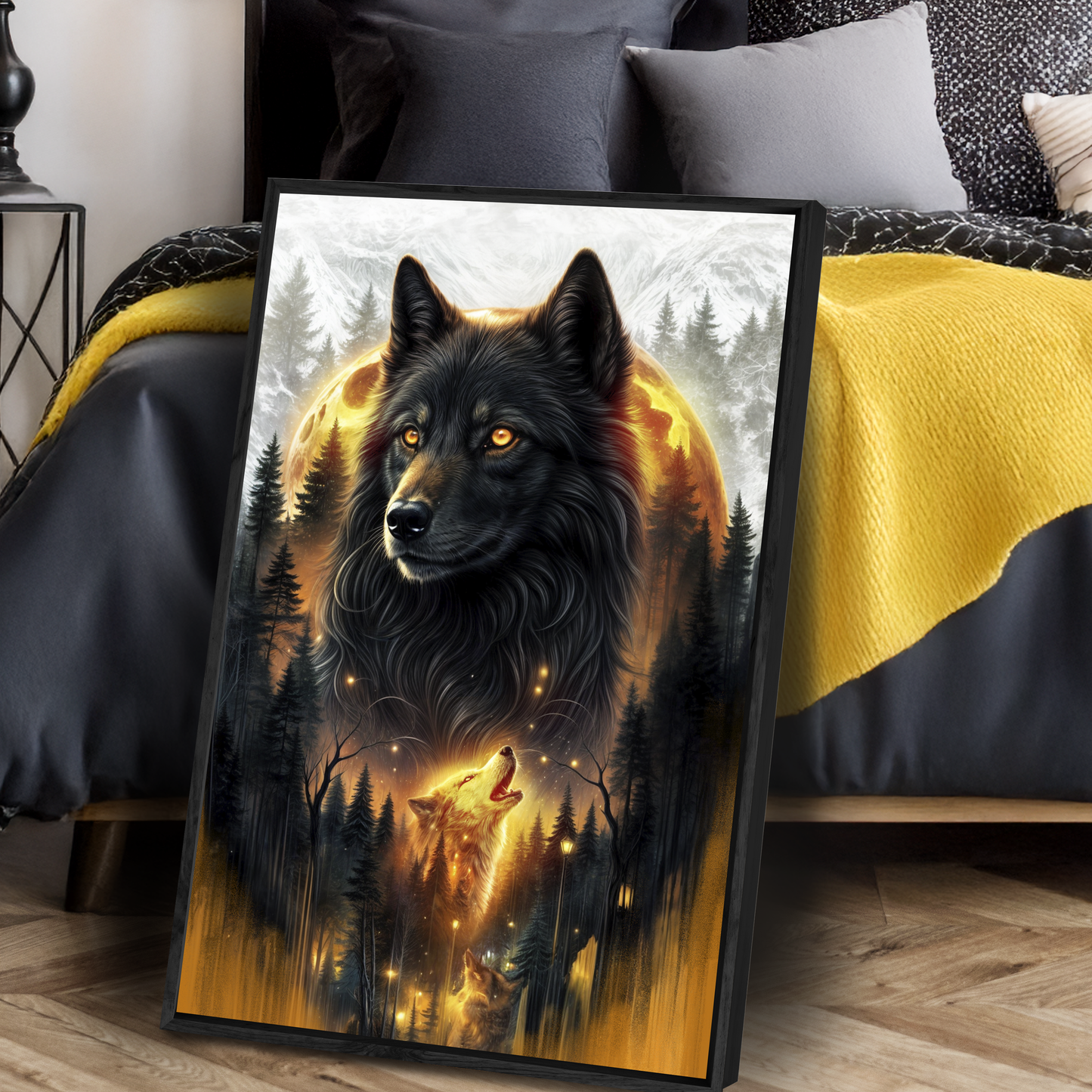 Alpha Shadow Eclipse Wall Art