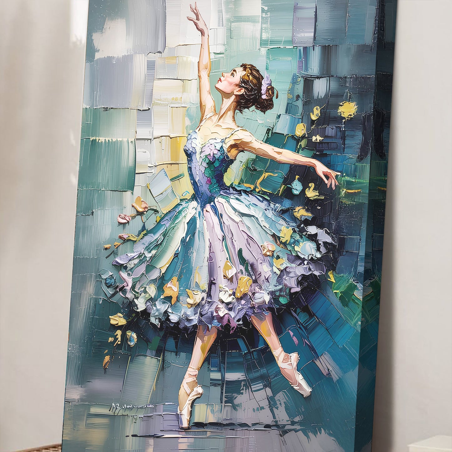 The Ballerina Motif Wall Art
