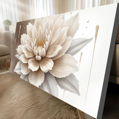 Neutral Petal Composition Wall Art