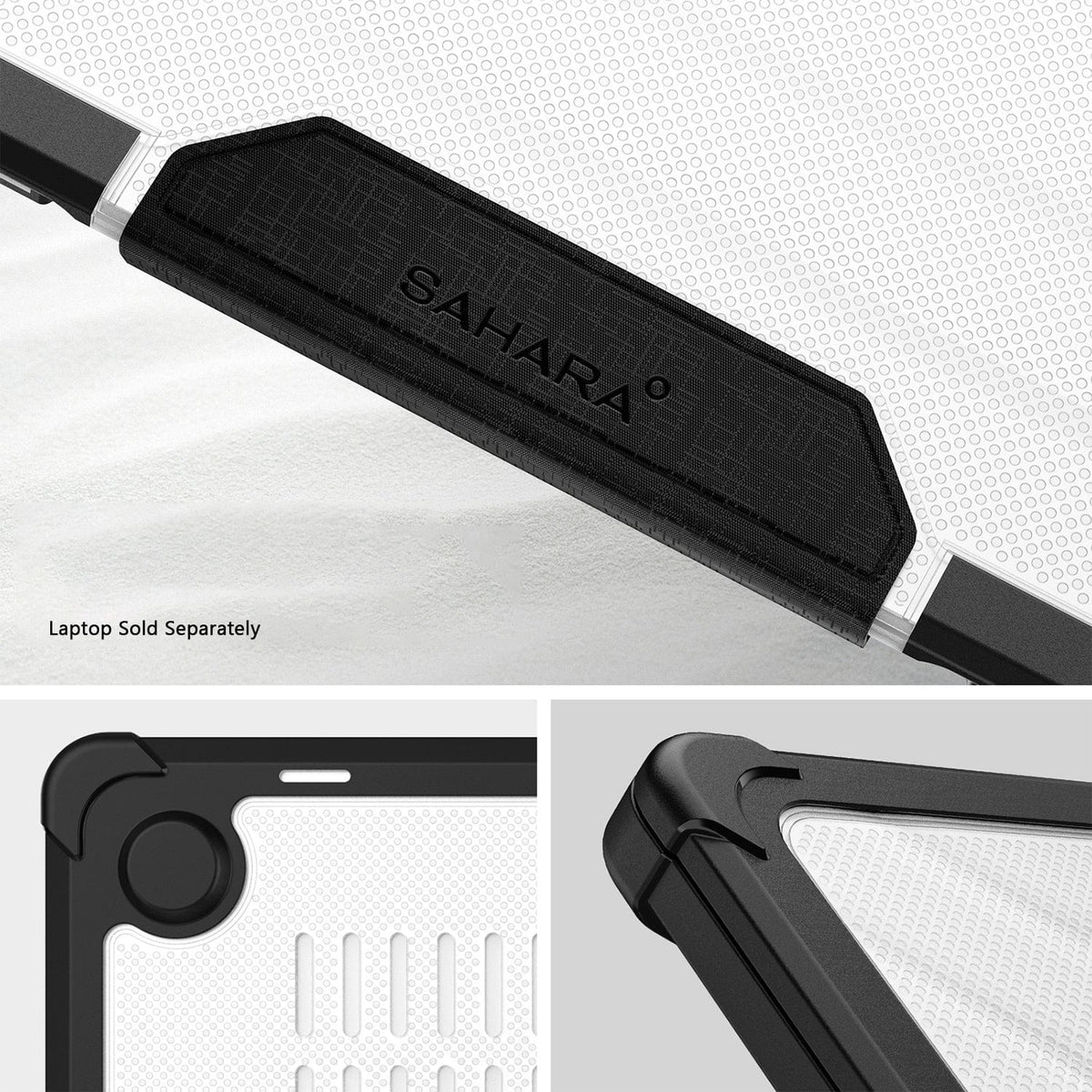 MacBook Air 15" (M3 - M5) with Adjustable Stand Case - Heavy-Duty | Raider Series