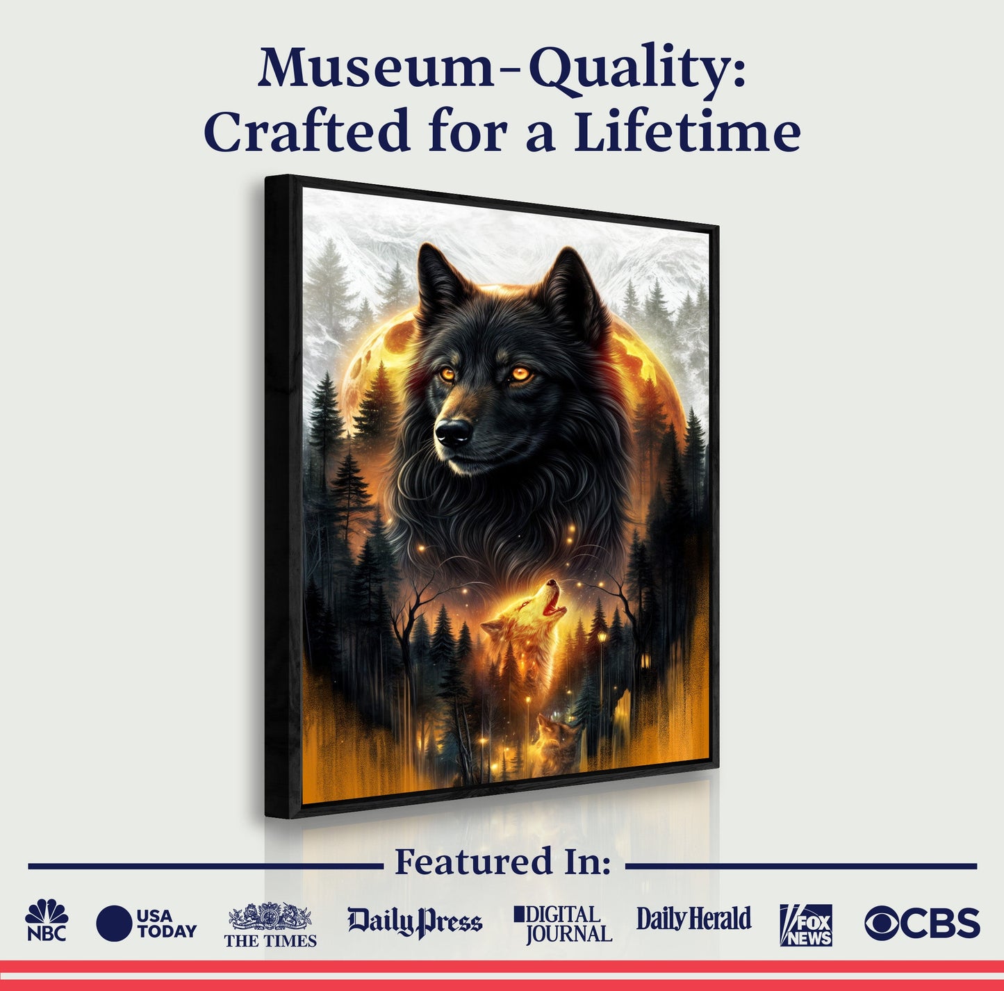 Alpha Shadow Eclipse Wall Art