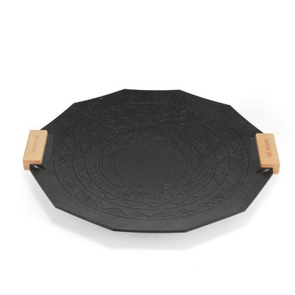 Polygonal Thick-coated Non-stick Outdoor Baking Pan