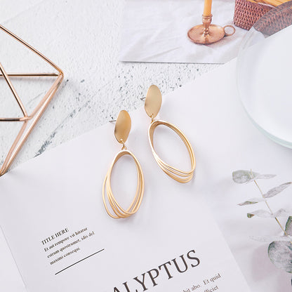 Oval Earrings, Ear Accessories, Drop Earrings