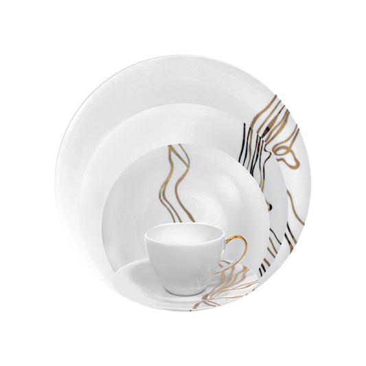 Fiume D'Oro 5-Piece Place Setting (Service for 4)