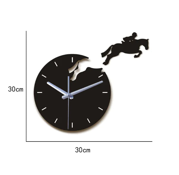 DIY 3D Wall Clock with Eco-Friendly Acrylic Design