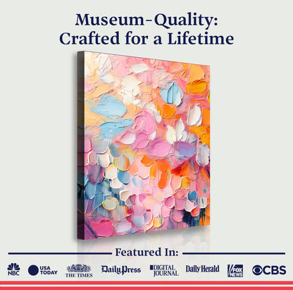Floral Rhapsody Abstract Wall Art
