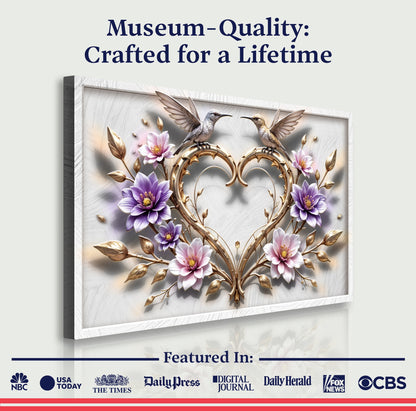 Hummingbird Essence Panel V Wall Art